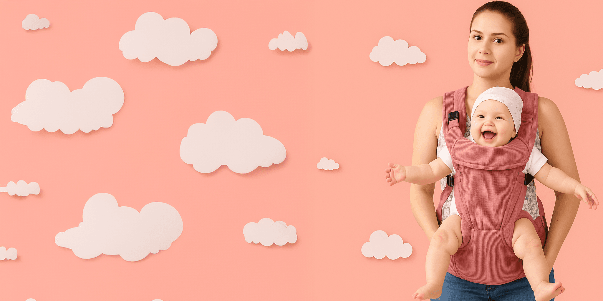 Keep your baby safe, calm, and connected, while enjoying the freedom to move with ease.